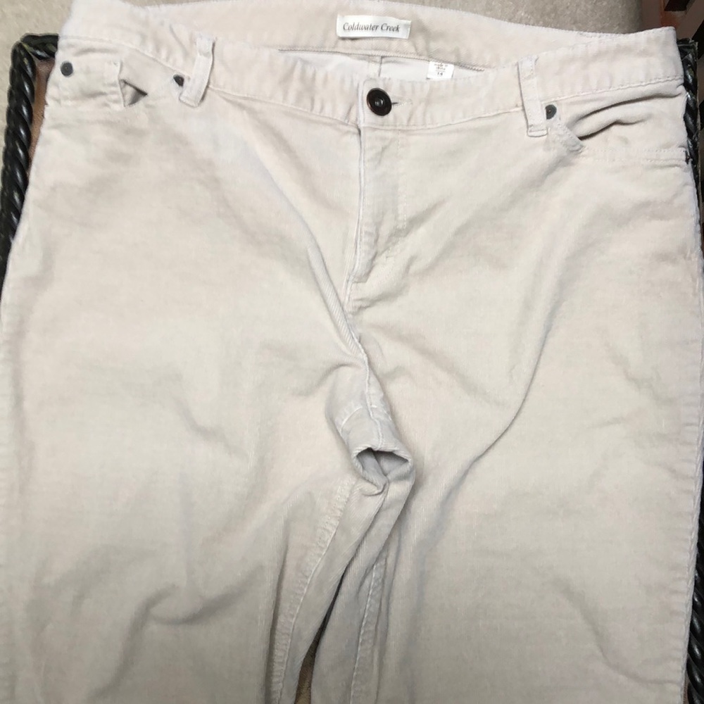 Coldwater Creek Corduroy pants